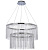 Люстра Агни хром d60+40 h200  Led 60w (4000K)  08260-60+40,02 