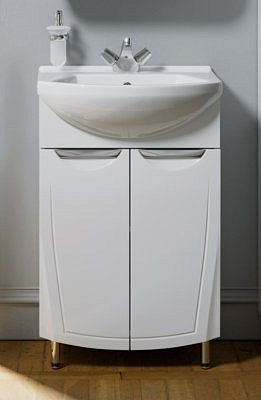 Тумба без раковины Alavann Monako 55 белая