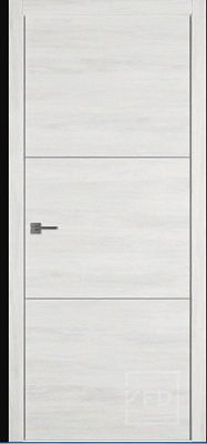 Дверь межкомнатная ВФД Urban 2 Nord Vellum Silver 800