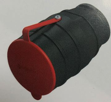 Штепсель каучуковый разъем кабельный NE-AD 4006 с крышкой 3х25А с заземлением 3P+PE  380в IP44 черная