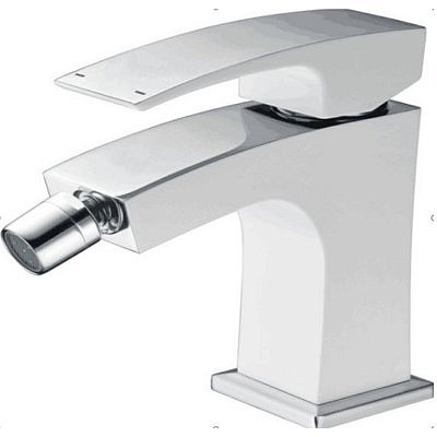 Смеситель для биде Gappo G5007-8 белый, хром