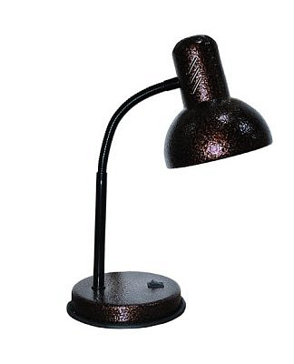 Настольный светильник на подставке НТ 2077А ( 60 Вт, Е27, 220W, медный антик)															