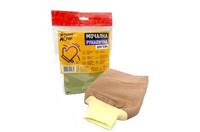 Мочалка Руковичка массажная для тела Домашний Сундук ДС-352