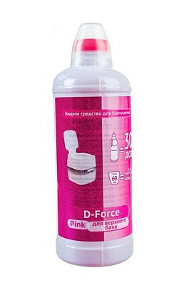 Биосостав D-Force Pink 1,8 для биотуалетов Ваше хозяйство