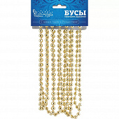 Бусы "Блеск" цвет золото 104076