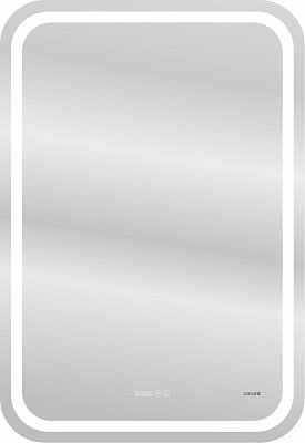 Зеркало Cersanit Design PRO 050 55 LED часы с подсветкой прямоугольный