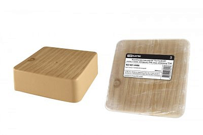 Коробка распаячная TDM ОП  75*75*28 IP40 сосна кабель-канал SQ1401-0405