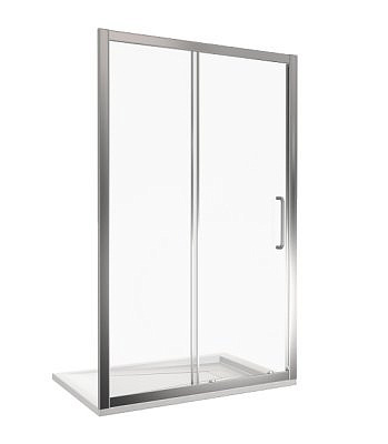 Душевое ограждение BAS NEO WTW-120-C-CH (без поддона)