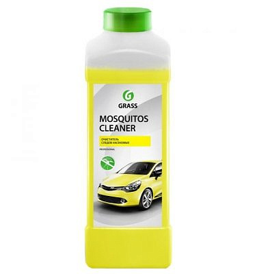 Средство для мытья стекол летняя "Mosquitos Cleaner" 1л концентрат GRASS