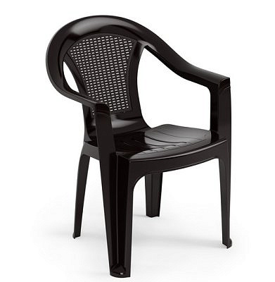 Кресло М8530 "Плетенка" коричневый М8530