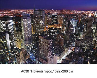 Фотообои А 036 Ночной город