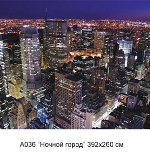 Фотообои А 036 Ночной город