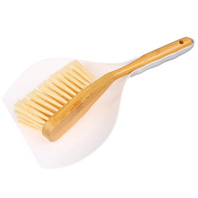 Набор для уборки VETTA щётка совок пластик молочный бамбук 445-404