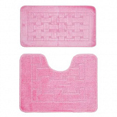 КоврикBANYOLINиз 2шт.50*80м.розовый