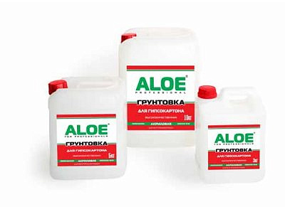 Грунтовка для гипсокартона 10л  ALOE