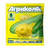 Удобрение "АГРИКОЛА 5" для огурцов, кабачков, патиссонов 50г