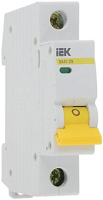Автоматический  выключатель 1п C 10А 4.5кА ВА47-29 ИЭК MVA20-1-010-C