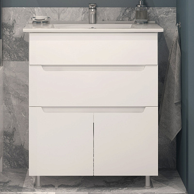 Тумба EVA GOLD Paola 65 с умывальником Вилис 65 EVA GOLD