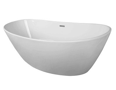 Ванна акриловая Easton 180*82*60 свободностоящая с сифоном на раме