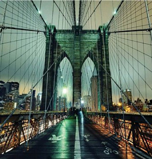 Фотообои А2-025 На мосту 300х270