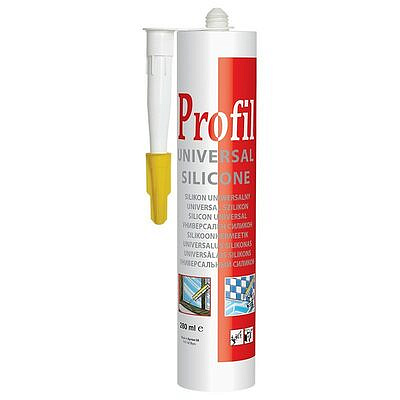 Герметик Профиль универсальный силикон прозрачный 15*280мл