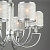 Люстра подвесня Eurosvet 60099/6 серебро