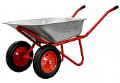 Тачка садовая ECO WB201-2 90л, 200кг, 2 колеса 3.25-8 WB201-2