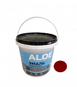 Эмаль ALOE Акриловая универсальная 0,8кг красно-коричневая