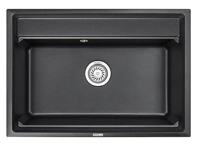 Мойка для кухни Granula KS 7301 730*510мм цвет черный Granula