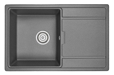 Мойка для кухни Granula 7804 780*500 мм цвет графит  Granula