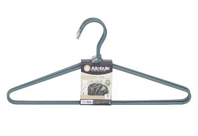 Набор вешалок LEATHER LINE 3шт AHP001