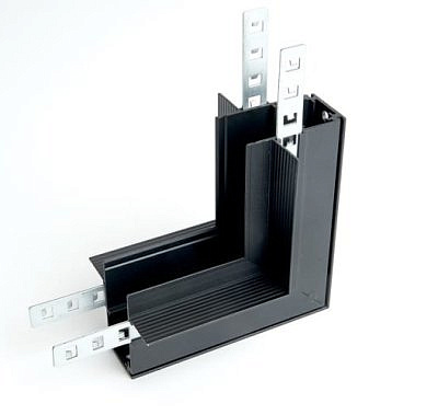 Соединитель внутренний для низковольтного встраиваемого шинопровода, черный, LD2005 41982