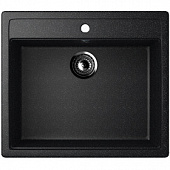 Мойка для кухни Ulgran U-104 570х505мм черный (308) /Ulgran/
