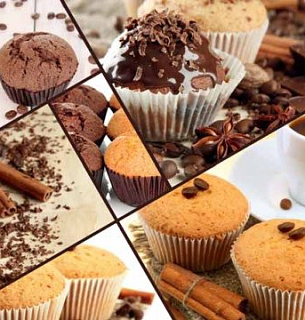 Фотообои В1-036 Маффины 300*270