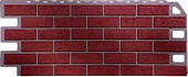 Фасадная панель Кирпич красный обожженый