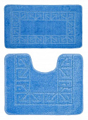 Коврик BANYOLINиз 2-шт. 60*100м.,BLUE голубой