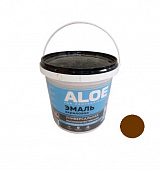 Эмаль ALOE Акриловая универсальная 0,8кг шоколад