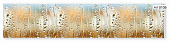 Фартук кухонный Капли (2800х610х6мм) МДФ высокоглянц Panda art.0109