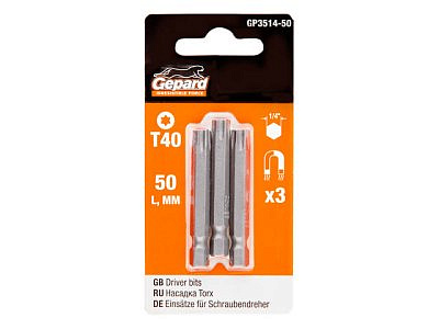 Насадка TORX T40 50мм Gepard