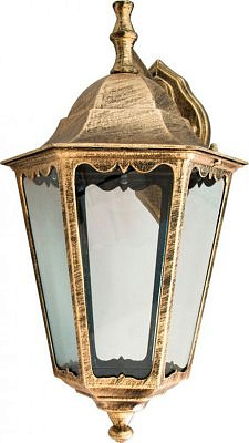 Уличный светильник Feron 6202 черное золото Е27*60W