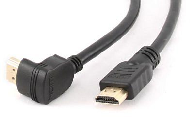 Кабель HDMIшт. - HDMIшт. 3м Gembird CC-HDMI490-10 угловой 1сторона