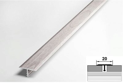 Профиль ЛС10 ясень белый 20*9*2700