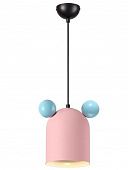 Светильник подвесной детский Mickey Сонекс 4731/1 ODL20 612 розовый голубой GU10 5W