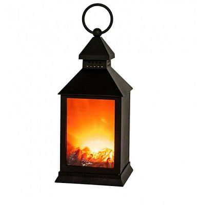 Ночник камин USB/3АА  511-026