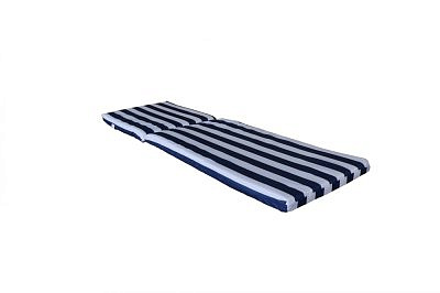 Мягкий элемент к лежаку 1900х580х50 водоотталкивающая ткань, полоска 