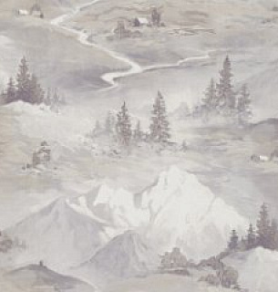 Обои АРТ 45-304-03 Горы беж.1,06*10м фон 45-018-11