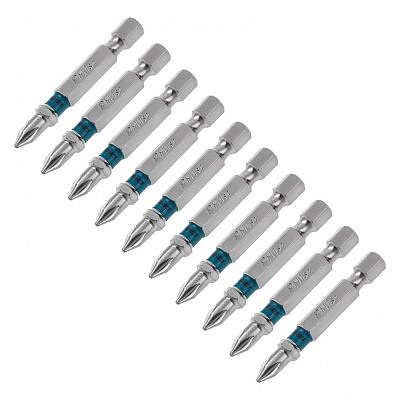 Набор бит GROSS Ph1х50мм, сталь S2, 10шт. 11334
