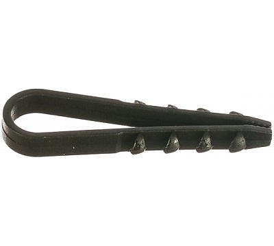 Хомут-дюбель  д5мм ДХП10 нейлон 5мм*10мм черный  10шт