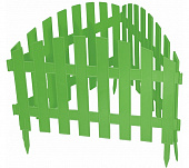 Забор декоративный "Винтаж",28*300 см,зелёный 