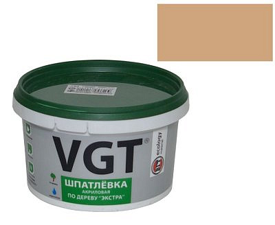 Шпатлевка VGT, Экстра, акриловая, по дереву, бук, 0.3 кг